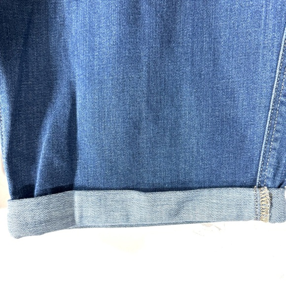 2/$35 LOGO Lori Goldstein 5-Pocket Denim Bermuda Shorts - Picture 4 of 8